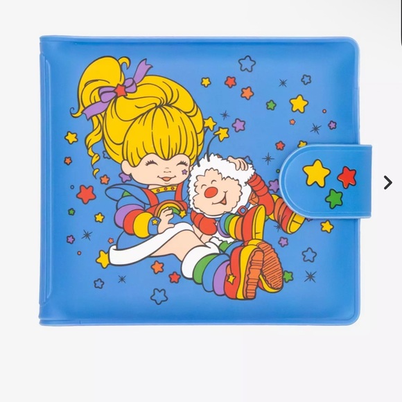 Rainbow Brite Handbags - Whatever makes you happy rainbow brite vinyl snap wallet NWT